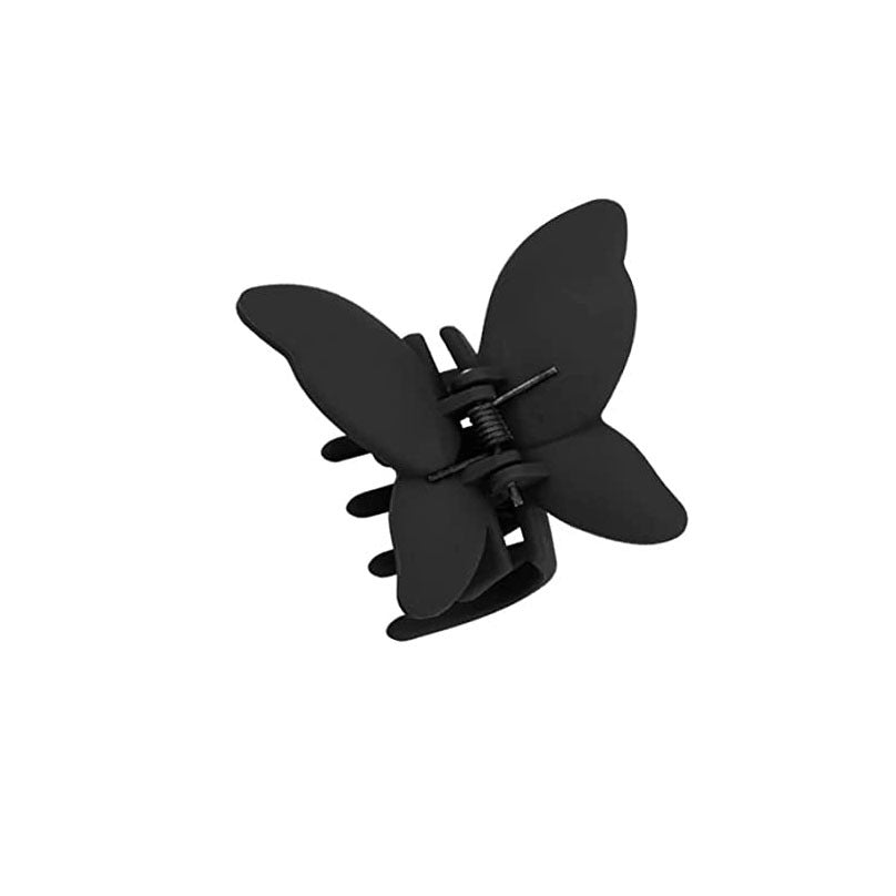 Wholesale Butterfly Frosted ABS Hair Clips