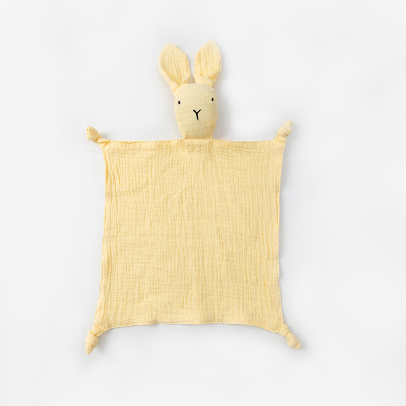 Wholesale Baby Antennae Cotton Gauze Antennae Baby Sleeping Doll Rabbit Handkerchief Pacifying