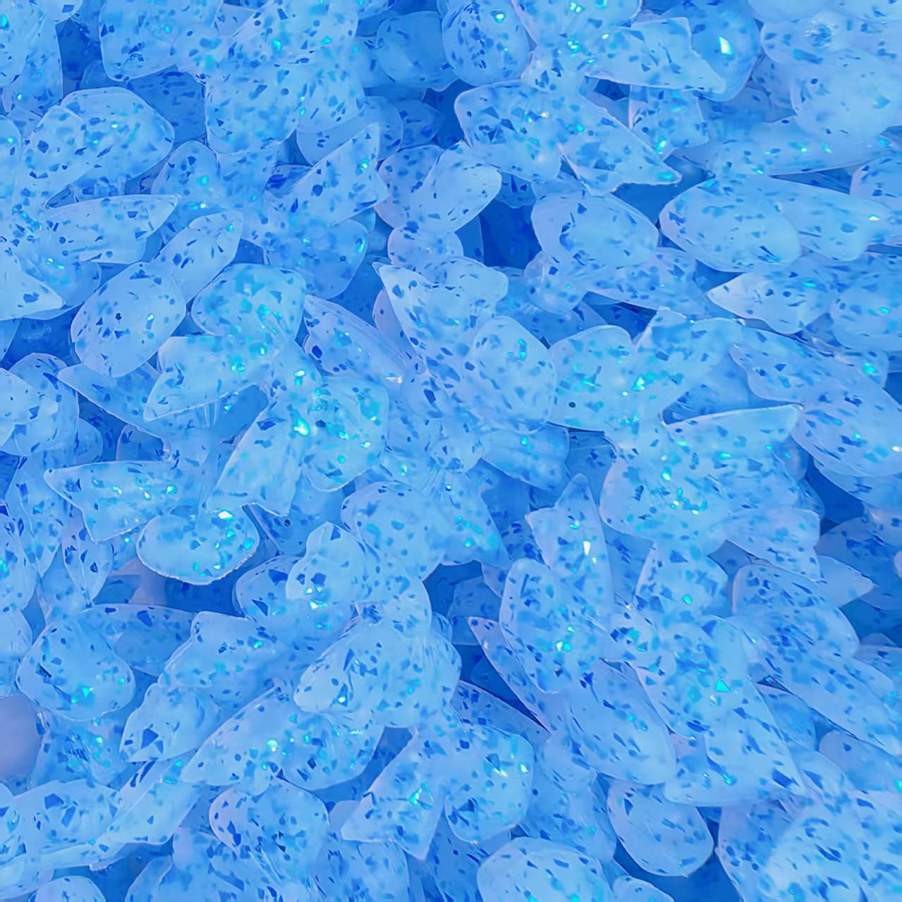 Wholesale 10pcs/ pack 3D bow translucent small silicone cartoon beads