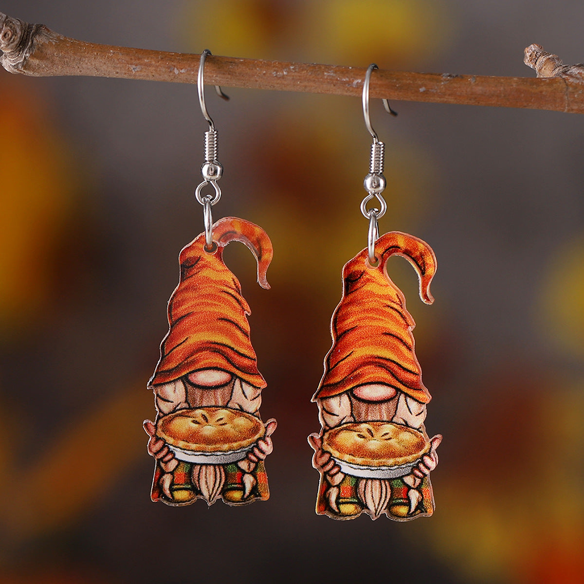 Wholesale Thanksgiving Harvest Festival Acrylic Earrings