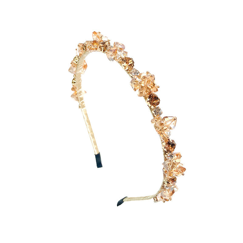 Wholesale Crystal Rhinestone Flower Hair Bands