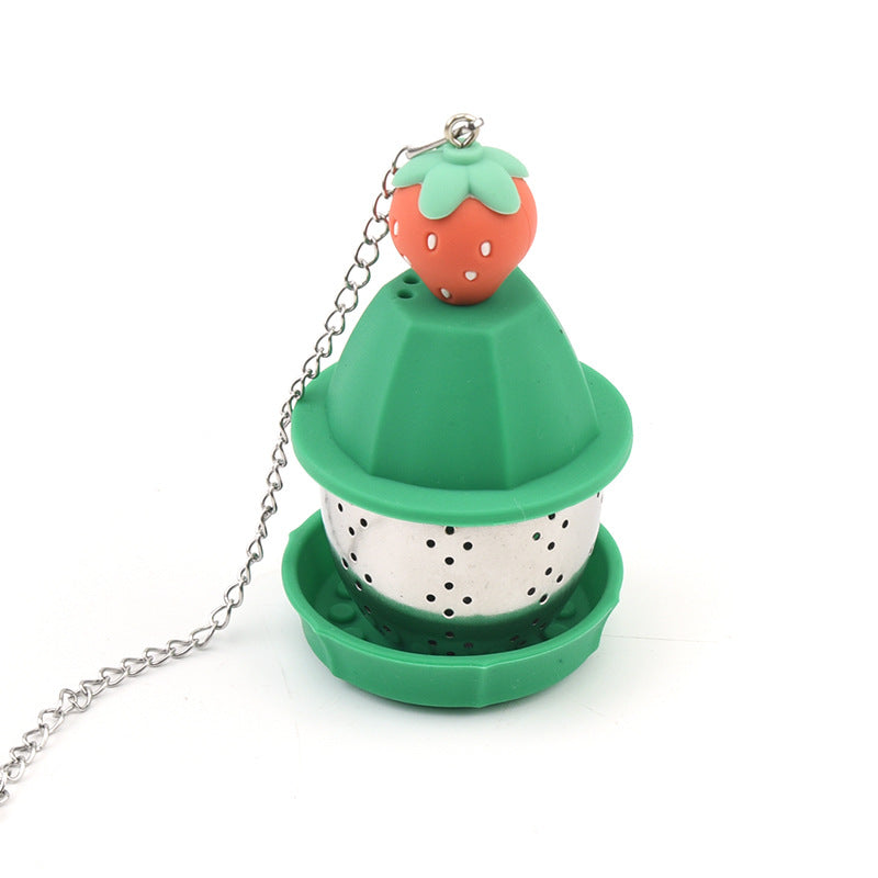 Wholesale Silicone Tea Leaker Stainless Steel Tea Infuser