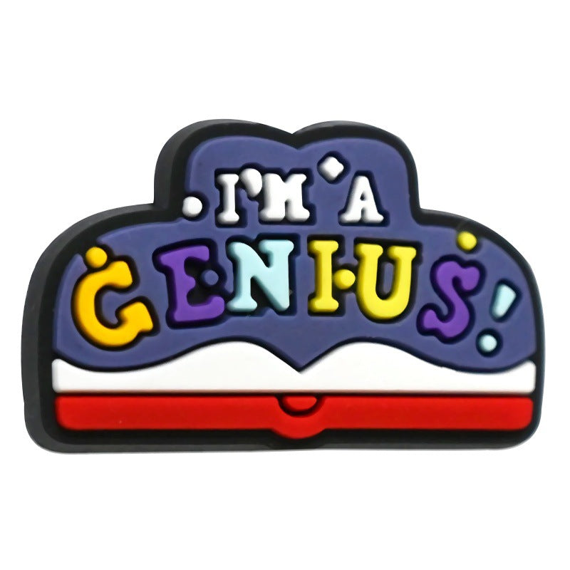 Wholesale Random 100pcs/pack  Back-to-School Series Student Stationery  Focal Beads