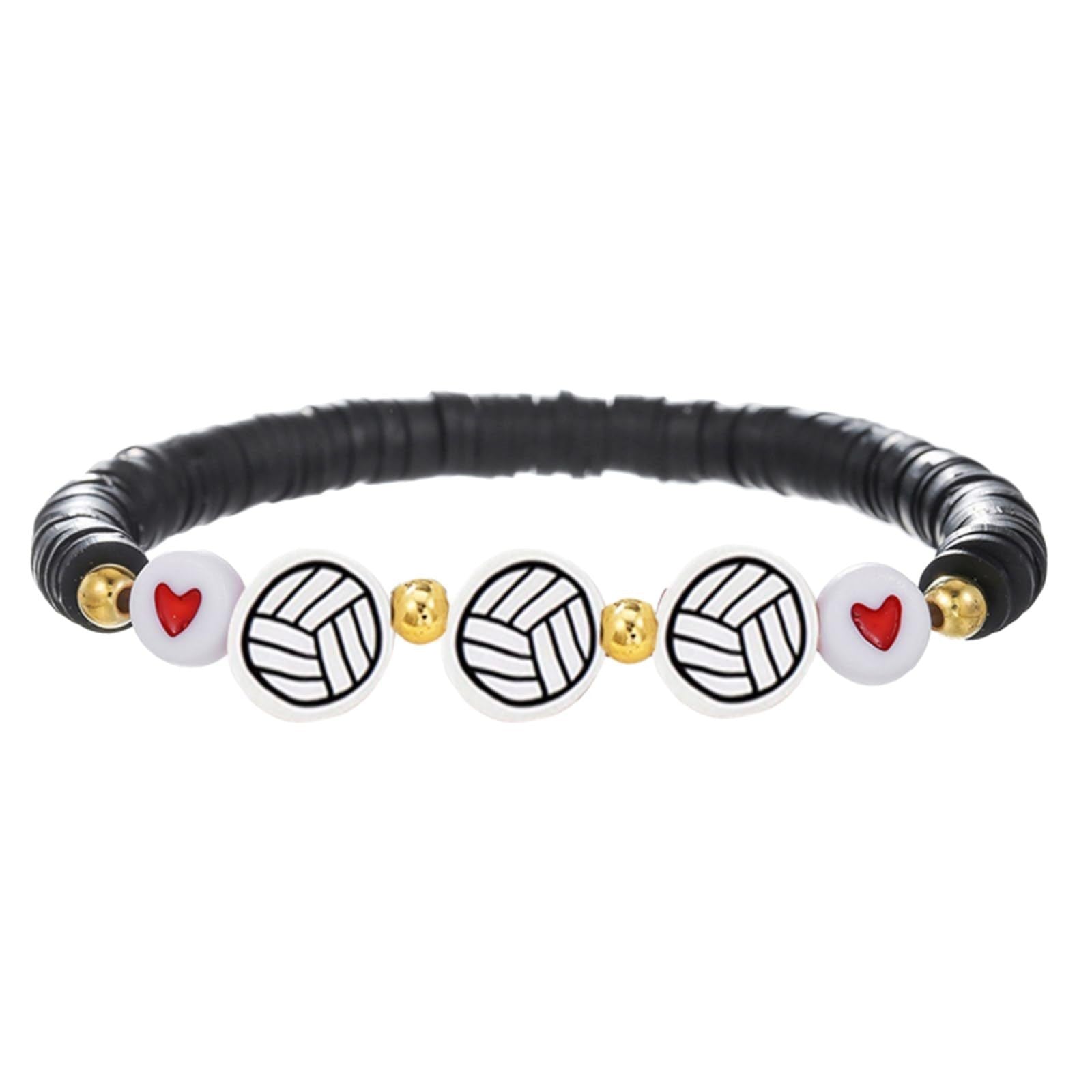 Wholesale Sports Ball Basketball Baseball Football Soft Acrylic Bracelet