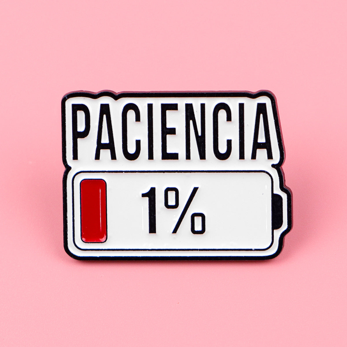 Wholesale Patience Only 1%  Quote Brooch Accessory