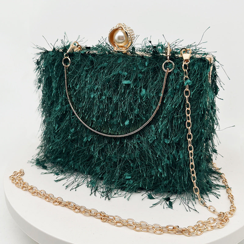 Wholesale Tassel Dinner PU Handbags