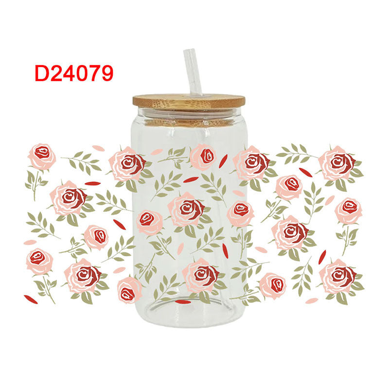 Wholesale UV Transfer Paste Glass Crystal Label Crystal Paste 16OZ UV DTF WRAPS