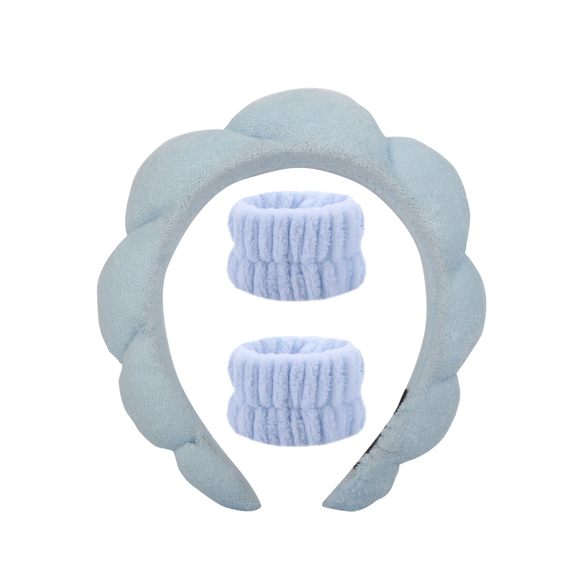 Wholesale Twist Sponge High Skull Cloud Headband