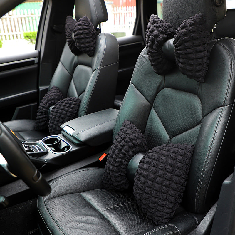 Wholesale Puff Grid Car Seats, Breathable and Comfortable Pillows