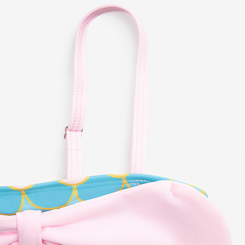 Wholesale Mermaid Split Kids Swimwear