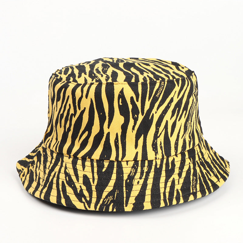 Wholesale Cotton Zebra Print Bucket Hat