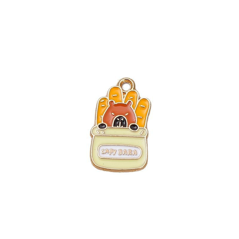 Wholesale Cartoon cute drop oil alloy pendant diy Charms 	OLY Exclusive