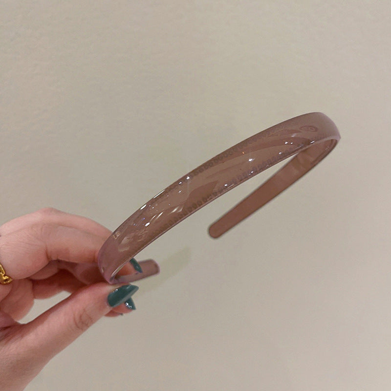 Wholesale Jelly headband acrylic headband with teeth non-slip