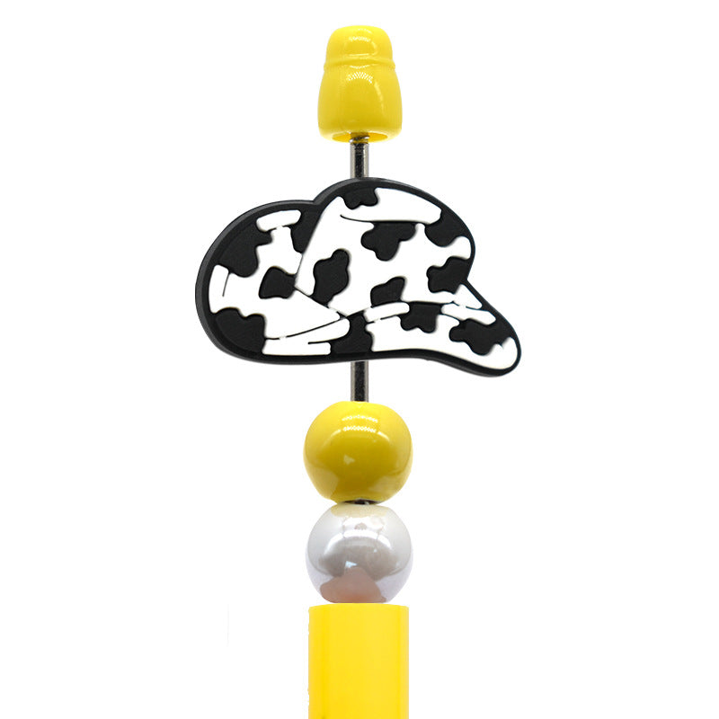 Wholesale Random100pcs/pack DIY Cartoon beads high-looking student beaded pen