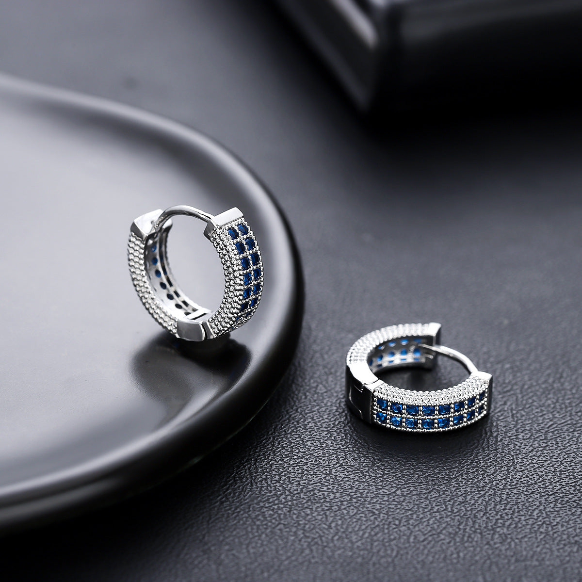 Wholesale  Rock Diamond Earrings  Men's Earrings