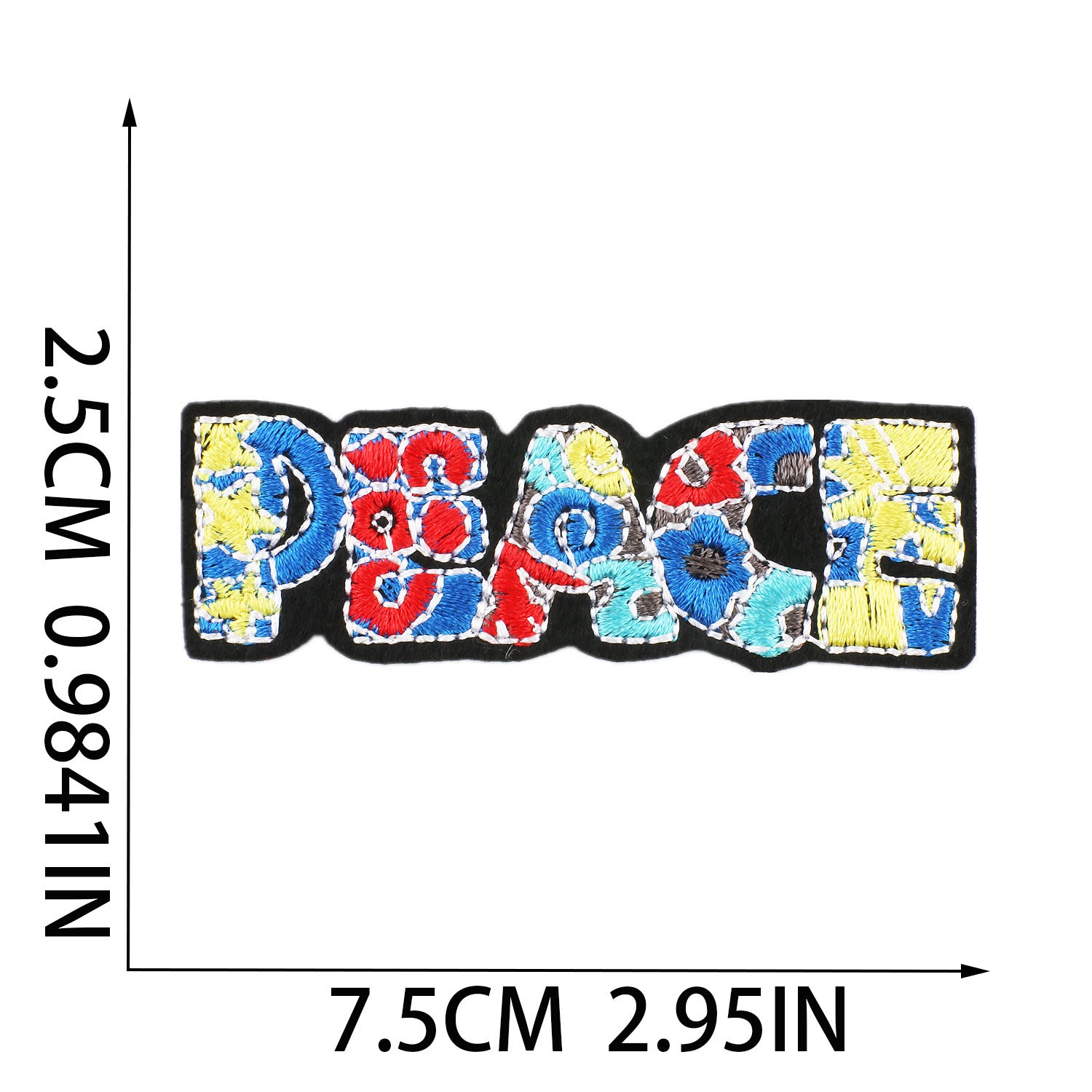 Wholesale cartoon mouth patch cactus clothes decorative embroidery stickers