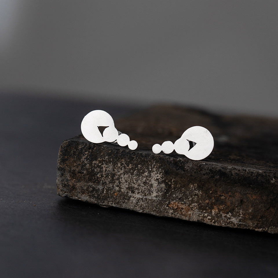 Wholesale Halloween Pumpkin Stainless Steel Earrings