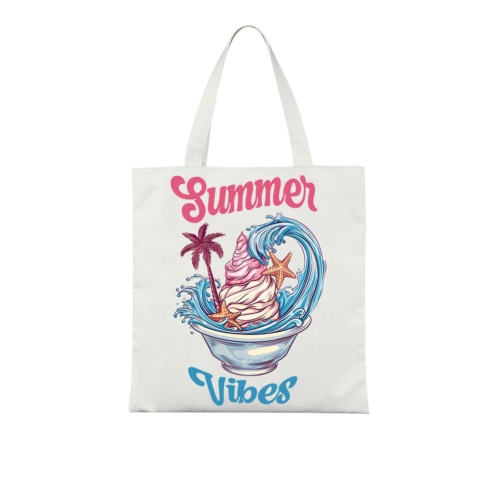 Wholesale 10pcs Summer Tropical Ice Cream UV DTF Ready to Press Transfers Wraps