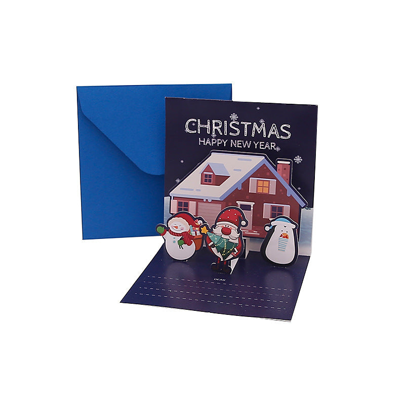 Wholesale Christmas greeting card creative holiday card