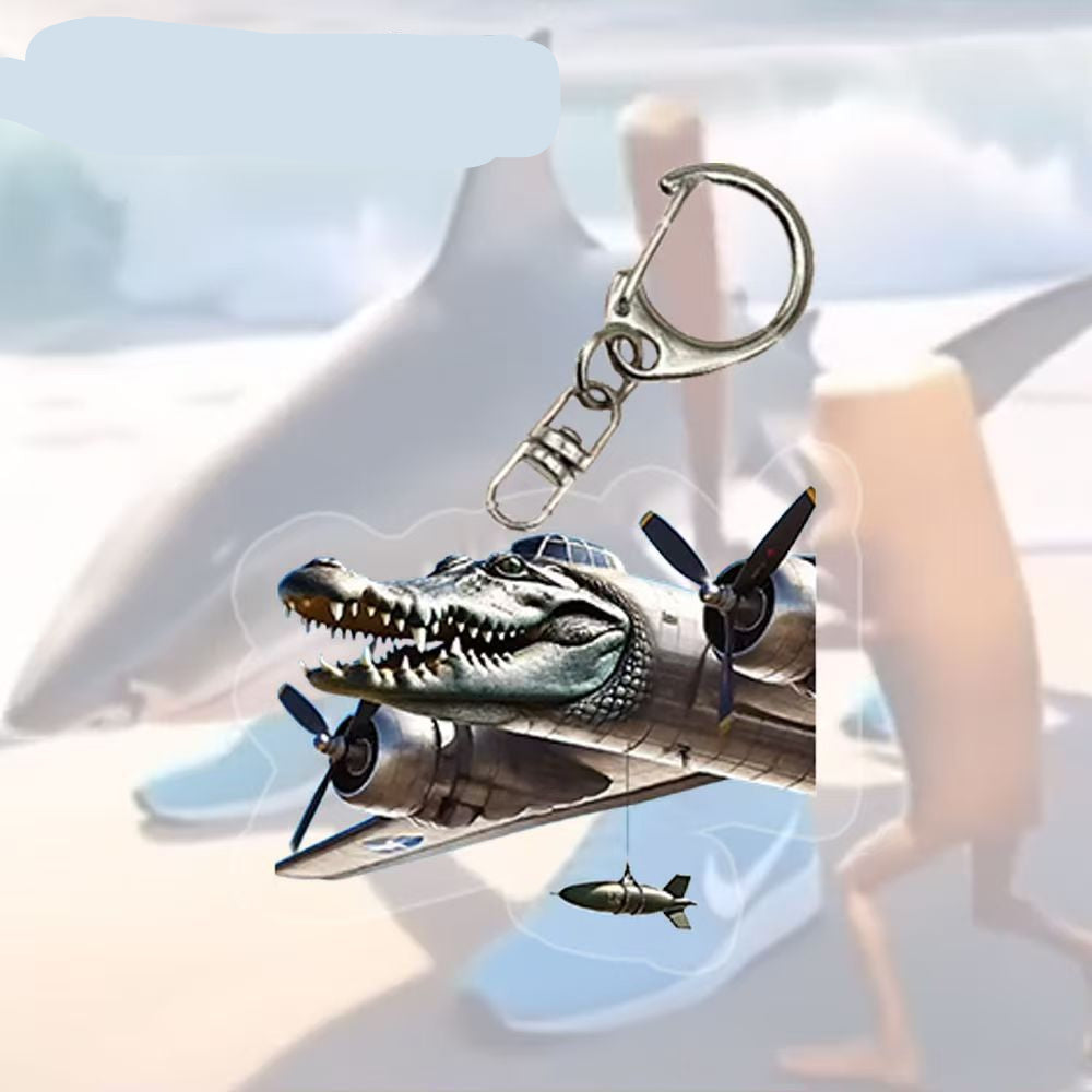 Wholesale Classic of Mountains Acrylic Keychain  Backpack Accessory