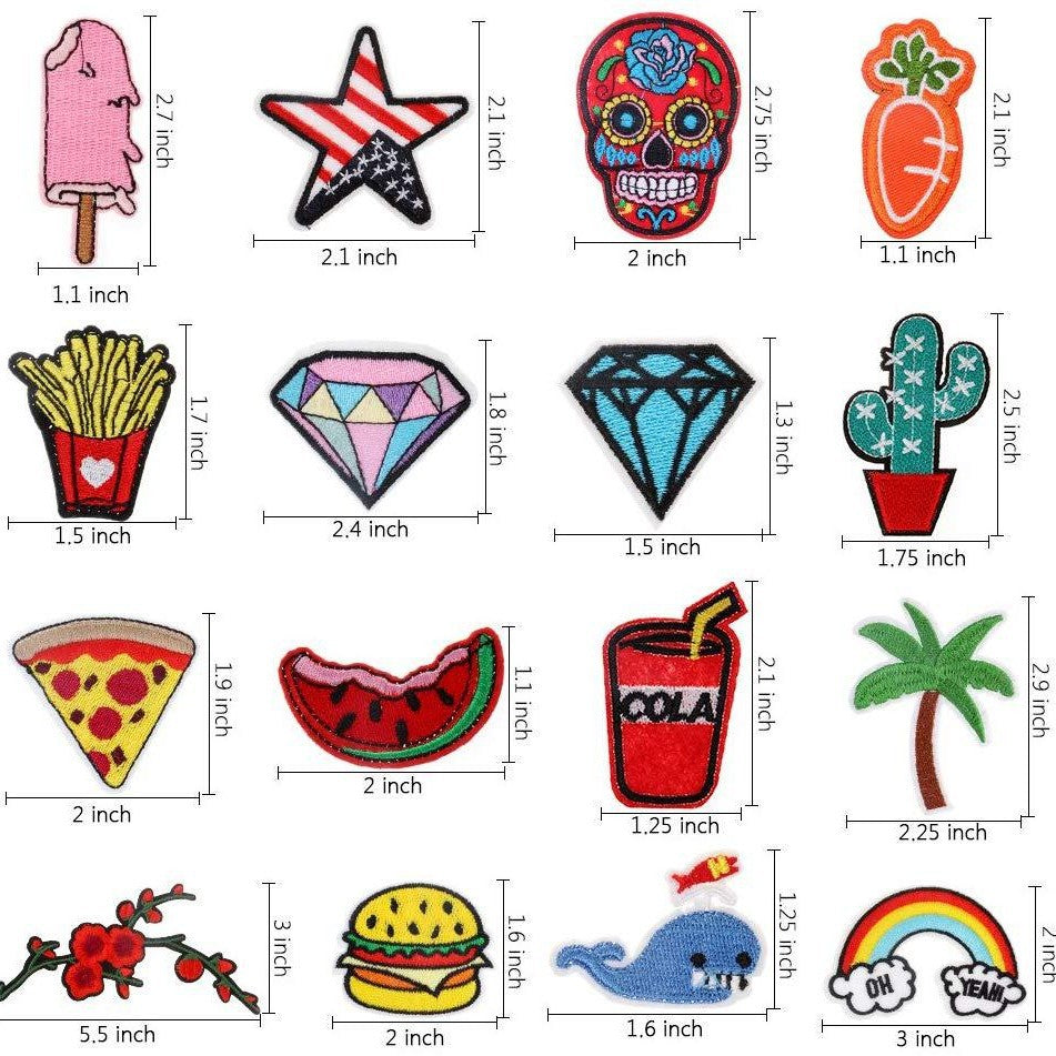 Wholesale Cartoon Embroidered Fabric Patches Iron On Appliques For Towels Clothing And Chic DIY Home Decor Fashion Accessory