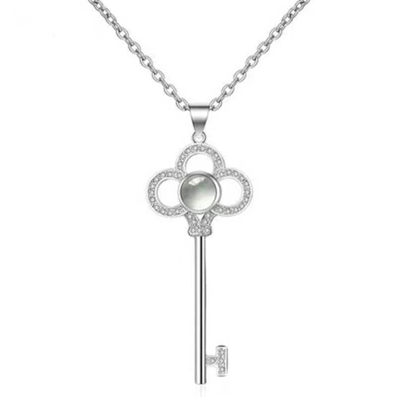 Wholesale I Love You Projection Key Copper Necklace