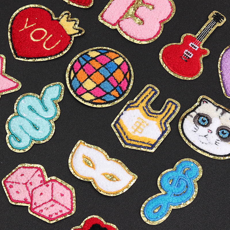 Wholesale DIY Cartoon Embroidered Towel Embroidery Patch