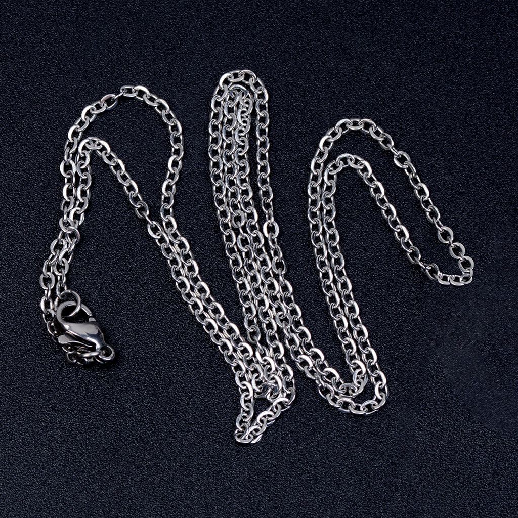 Wholesale Stainless Steel Cross Thermochromic Necklaces