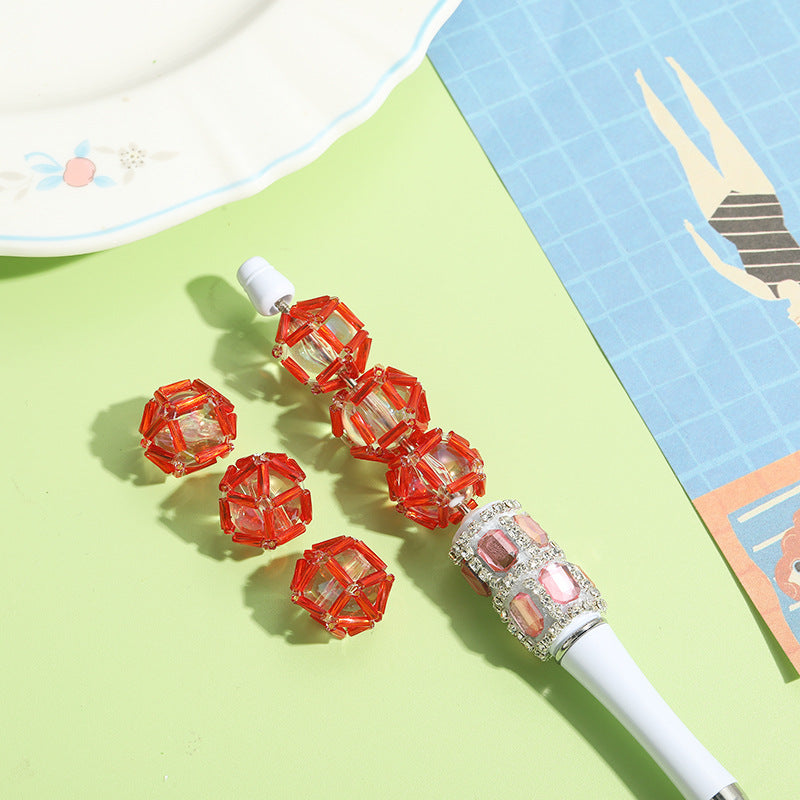 Wholesale 10pcs Heavy Hand-woven Millet Beads