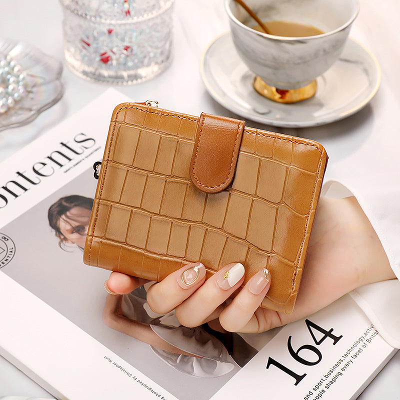 Billetera corta de las mujeres pus al por mayor