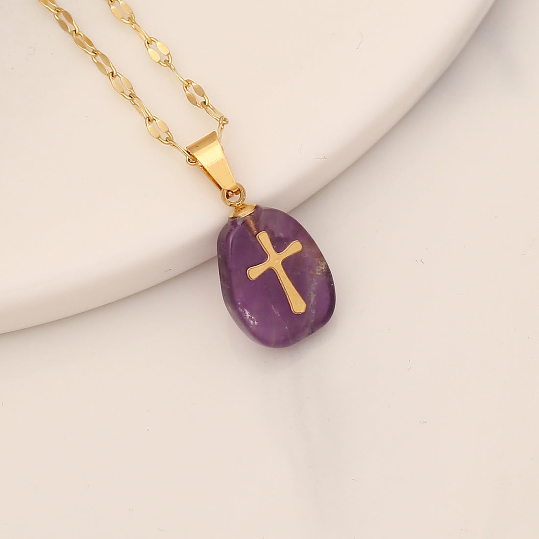 Wholesale cross necklace Luxury Necklaces Stainless Steel Necklace