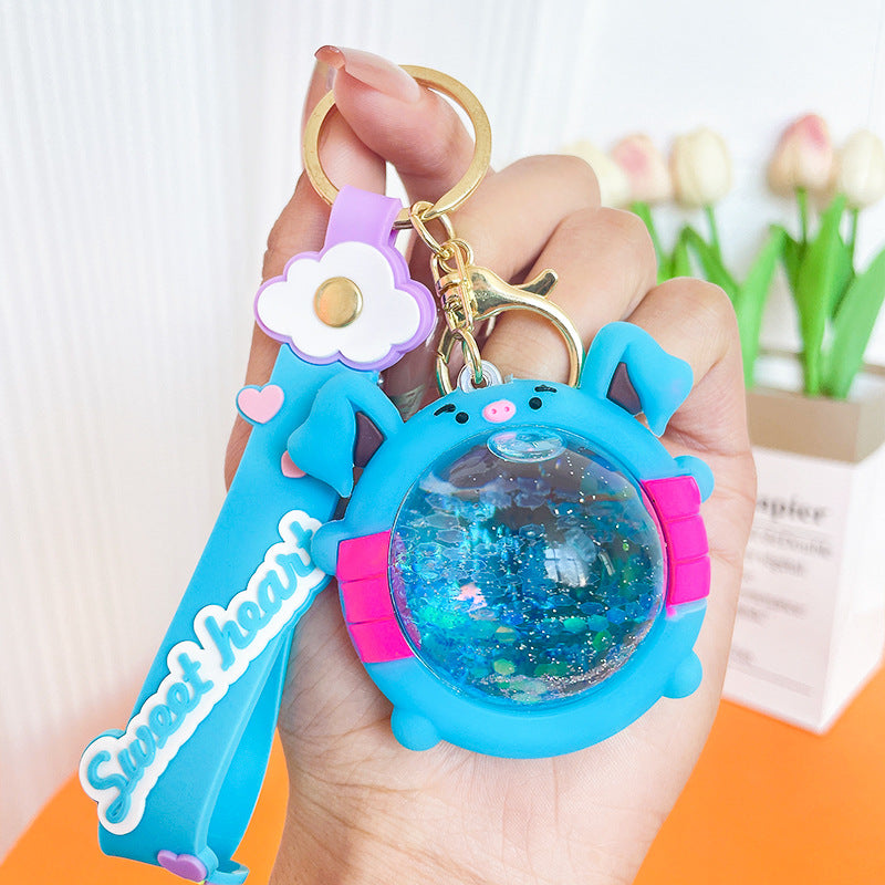 Wholesale Oil Planet Acrylic Keychains