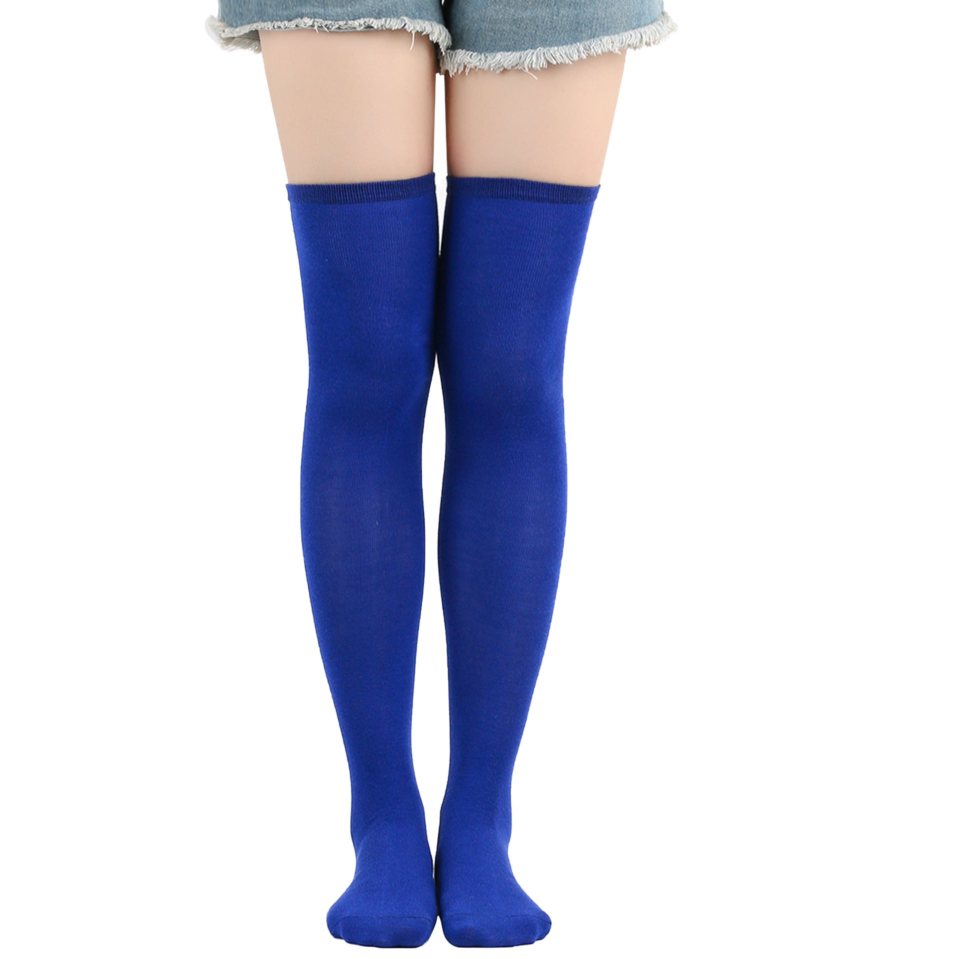 Wholesale Three-bar Over-the-knee High Striped Dance Socks