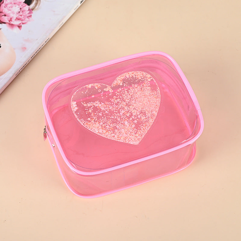 Wholesale Colorful Three-dimensional PVC Cosmetic Bag Portable Wash Storage Zipper Bag