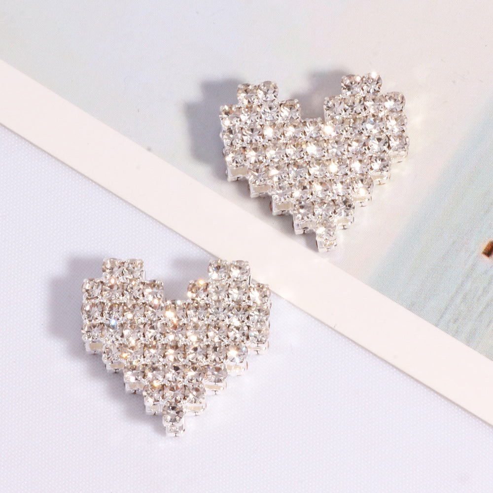 Wholesale 6pcs/psck love hole straight hole beaded loose DIY beads