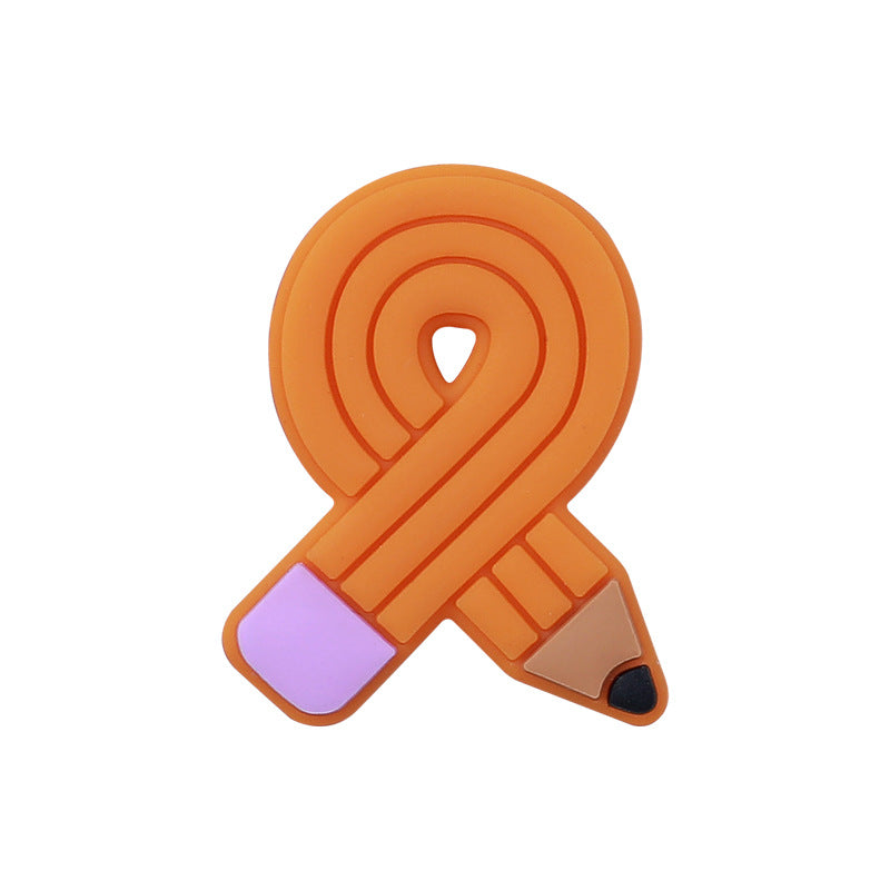 Wholesale 20 PCS DIY Teaching Material Series Silicone Beads