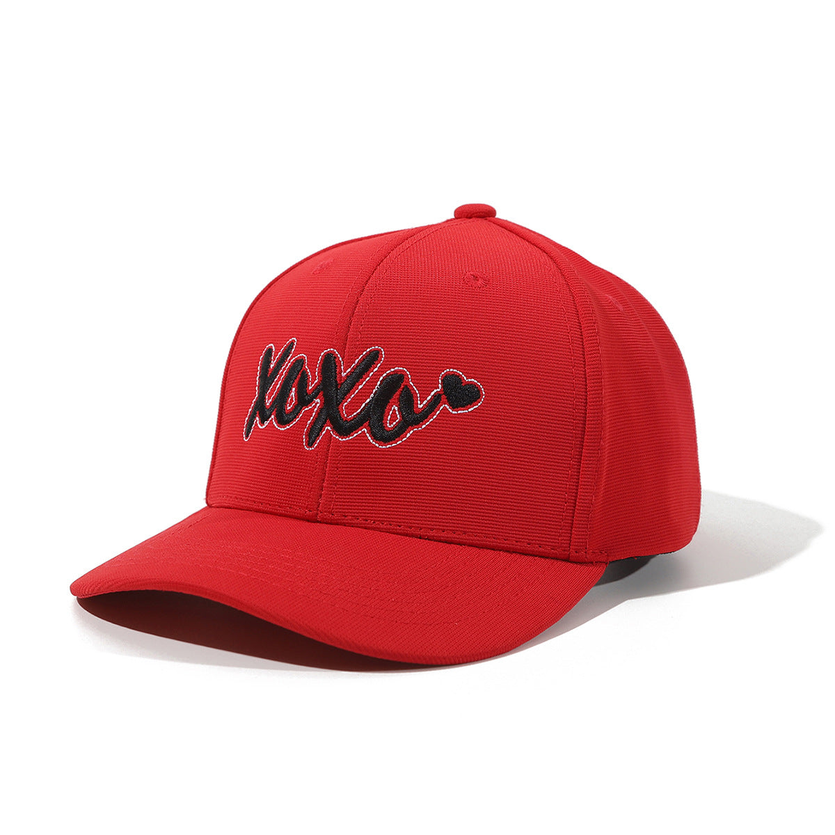 Wholesale Valentine's Day XOXO Embroidery Fashion Hard Top Baseball Cap