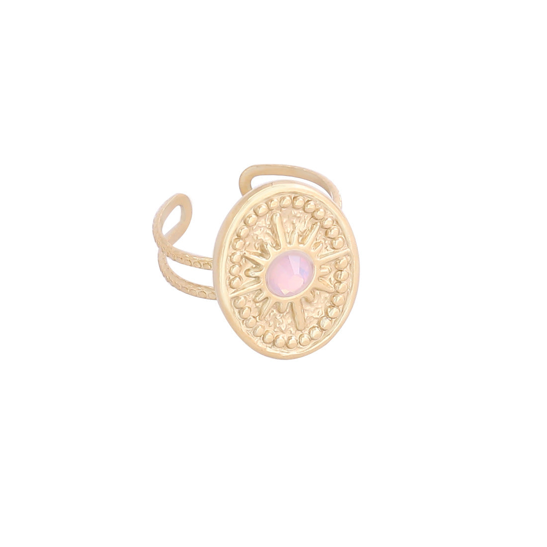 Wholesale Stainless Steel Zircon Rings