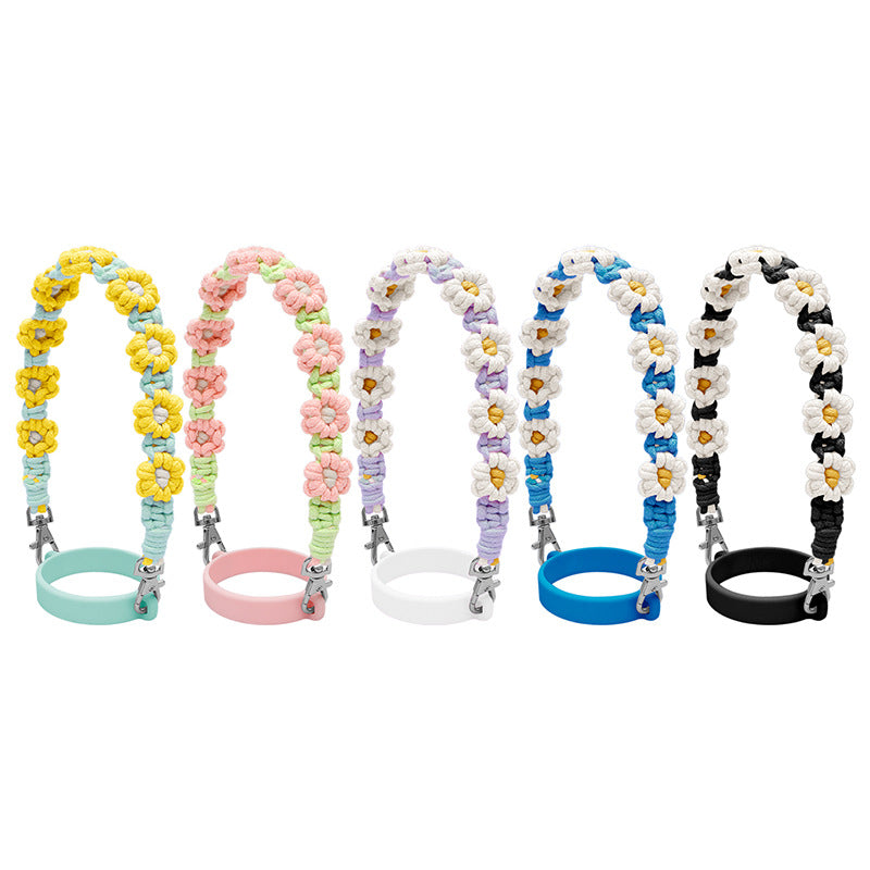 Wholesale Bohemian Pendant Daisy Cute Flower Water Cup Accessories