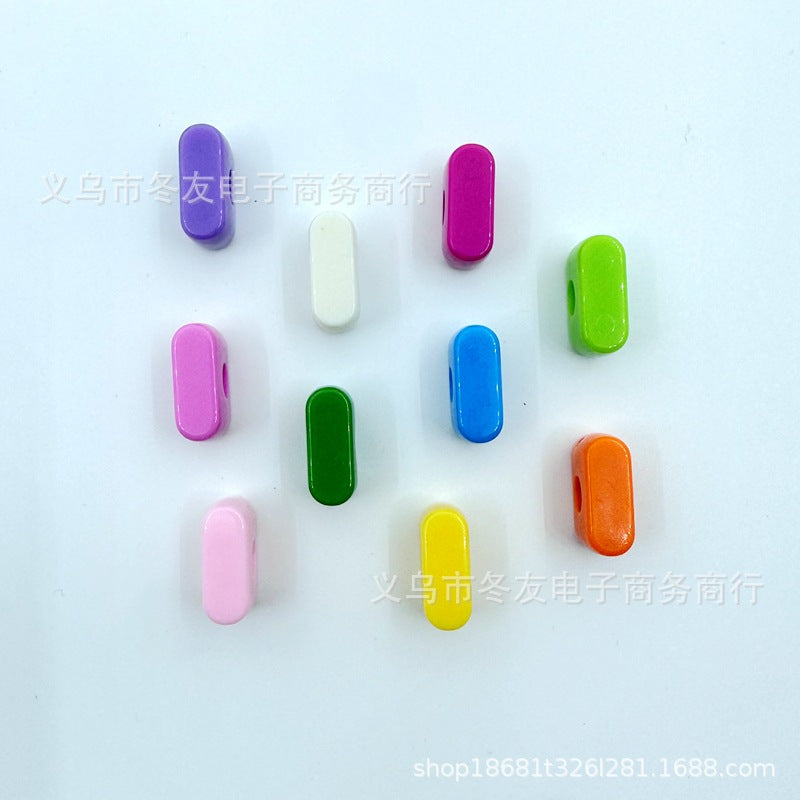 Wholesale  20pcs/pack   Acrylic large-hole letter Letter Beads