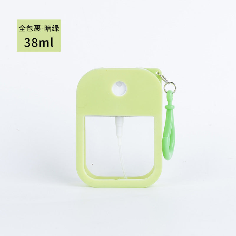 Wholesale DIY Silicone Set Spray Bottle 38ml Alcohol Perfume Hand Sanitizer Spray Bottle Travel Bottling Set Can Be Wraped Can Be DIY