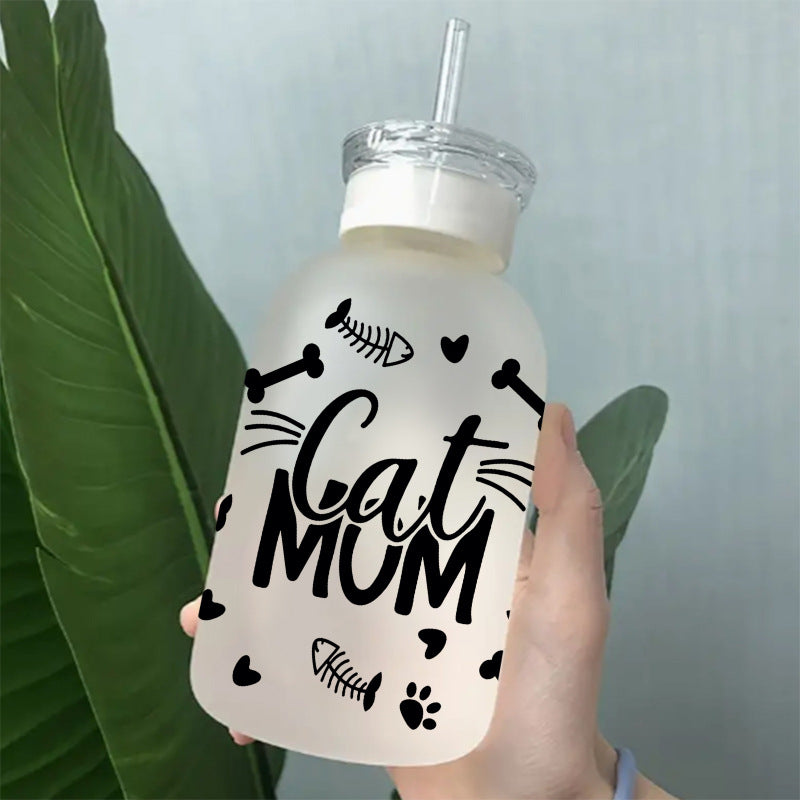 Wholesale Cute Dog Cartoon 16oz Cup UV DTF Wraps