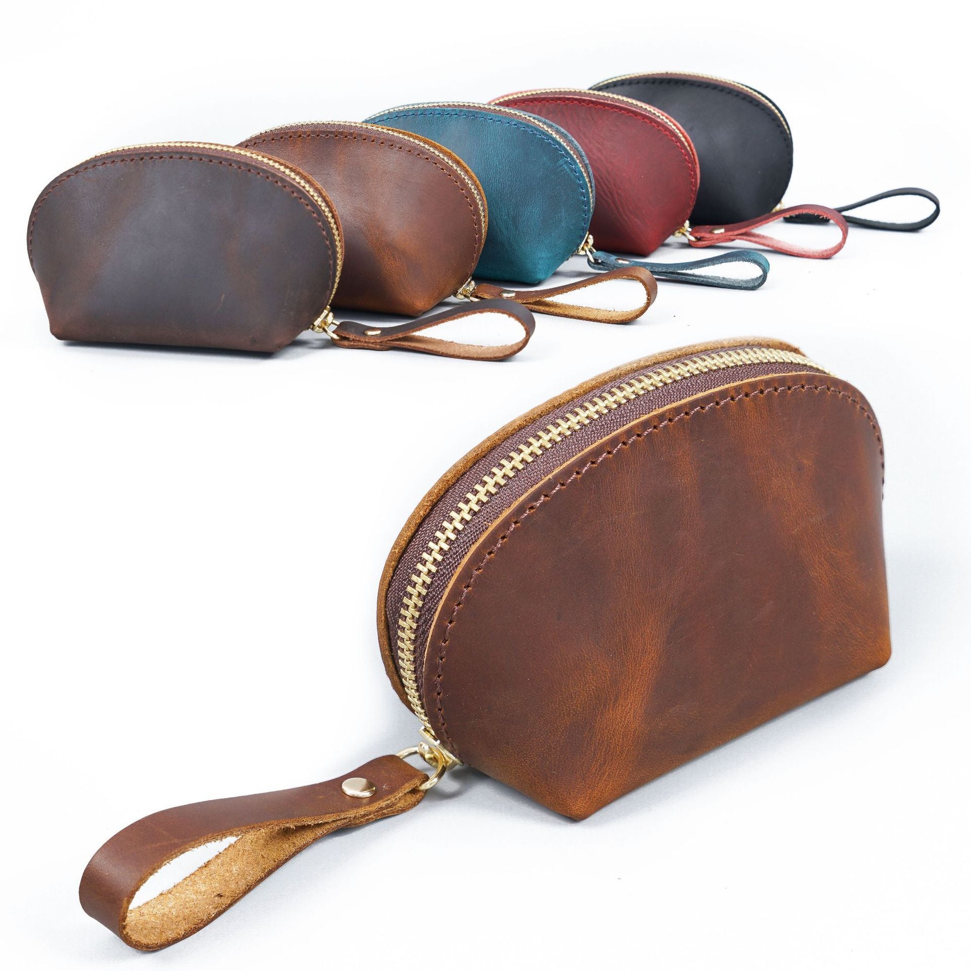 Wholesale Retro Leather Cute Mini Header Cowhide Purse