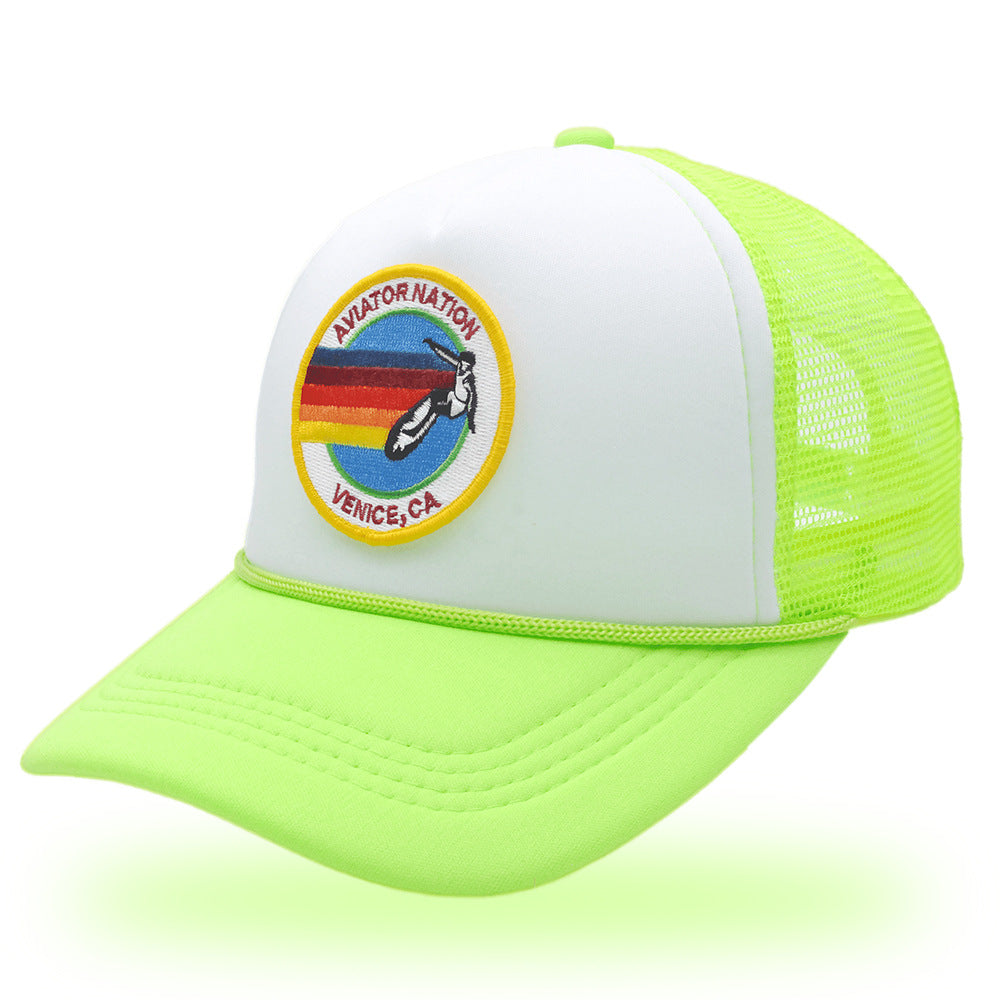 Wholesale Trucker Hat Summer Beach Mesh Cap Baseball Cap