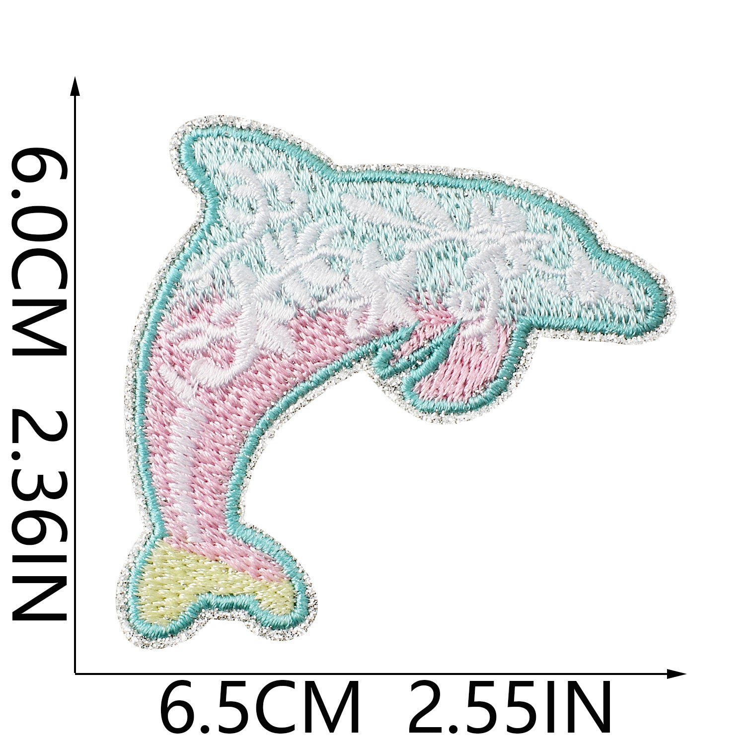 Wholesale Chic Beach Vacation Embroidered Iron On Patches With Sunflower Dolphin And Turtle Motifs For Clothing Bags And Everyday Decor