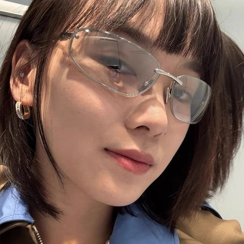 Wholesale Millennium rimless cat-eye sunglasses