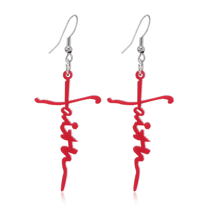 Wholesale New Acrylic Pumpkin Bat Cut-out Earrings for Halloween