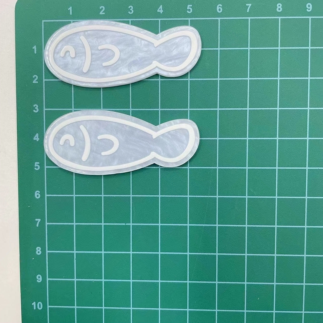 Wholesale 5pcs Cartoon Fish Acrylic FlatBack Cute Accessories