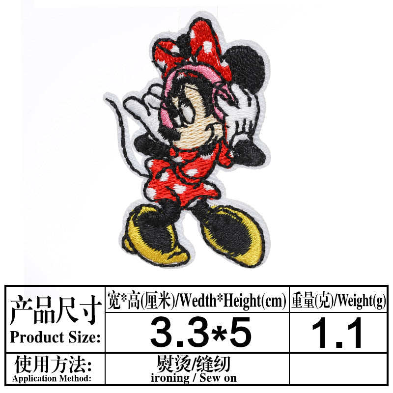 Wholesale classic cartoon cloth stickers DIY patches OLY Exclusive