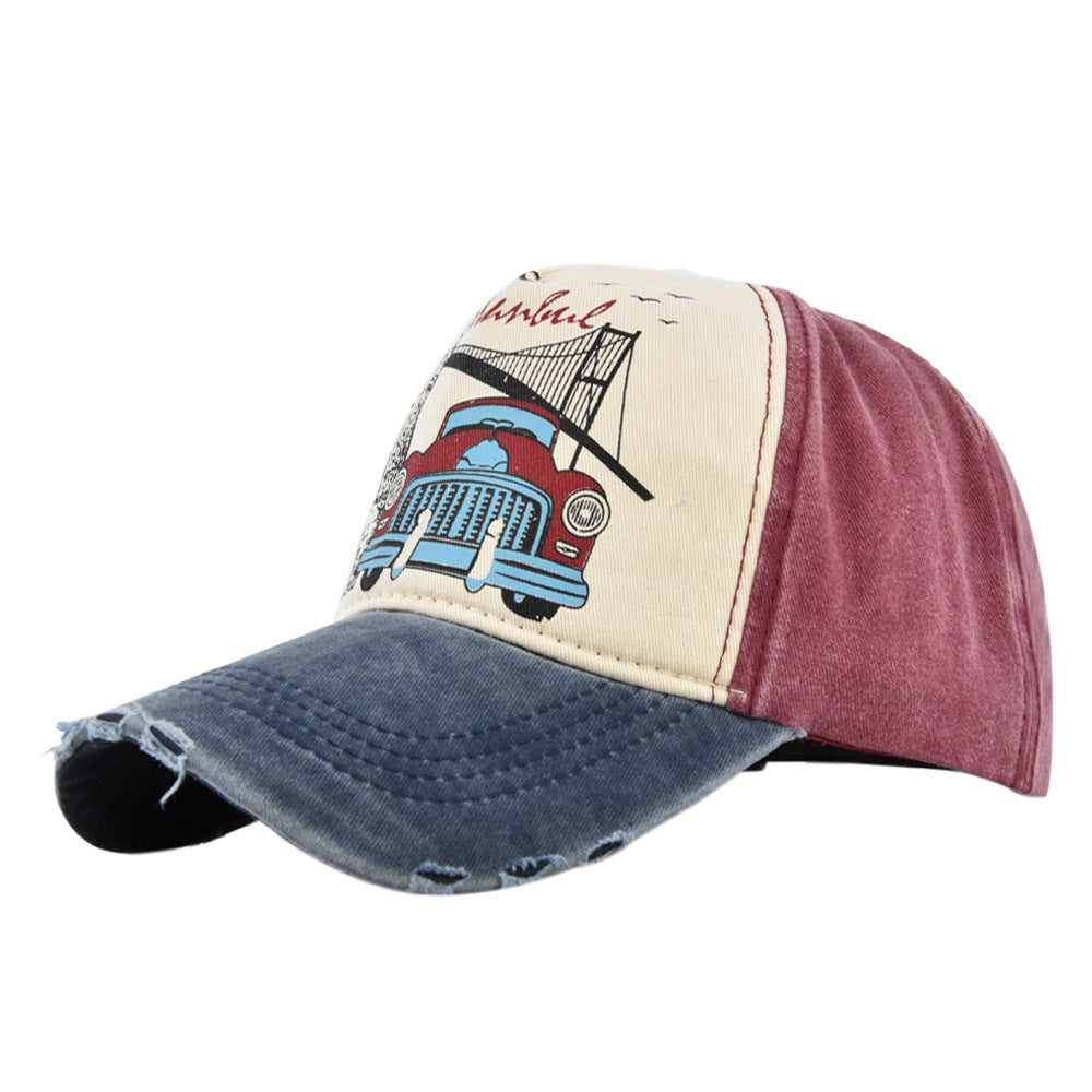 Gorra de béisbol de bordado tridimensional de algodón al algodón al por mayor